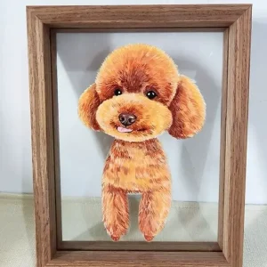 Cartoon Pet Photo Frame Set